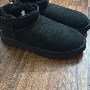 UGG Black Ankle Boots